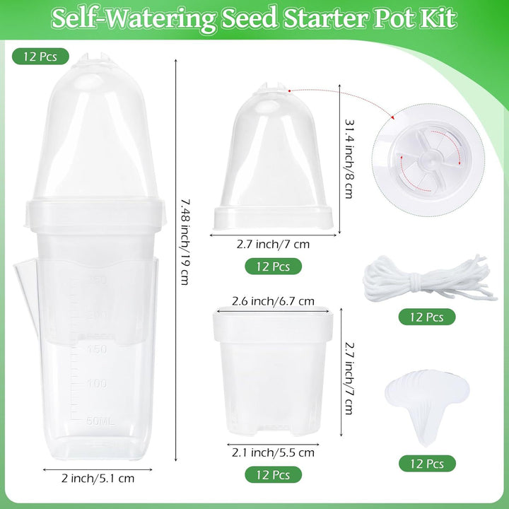 Self-Watering Seed Starting Pot Set Stornfield