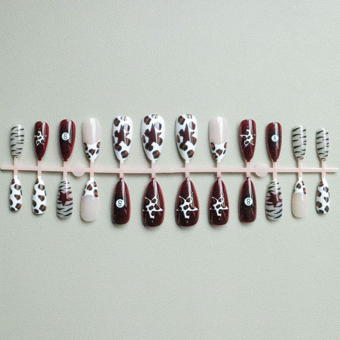 Artistic Animal Print Nail Design Kit