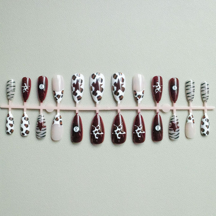 Artistic Animal Print Nail Design Kit