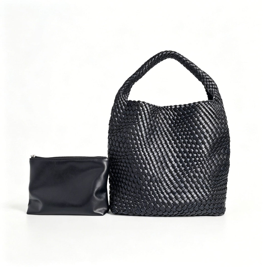 Textured Braided Tote Bag Stornfield