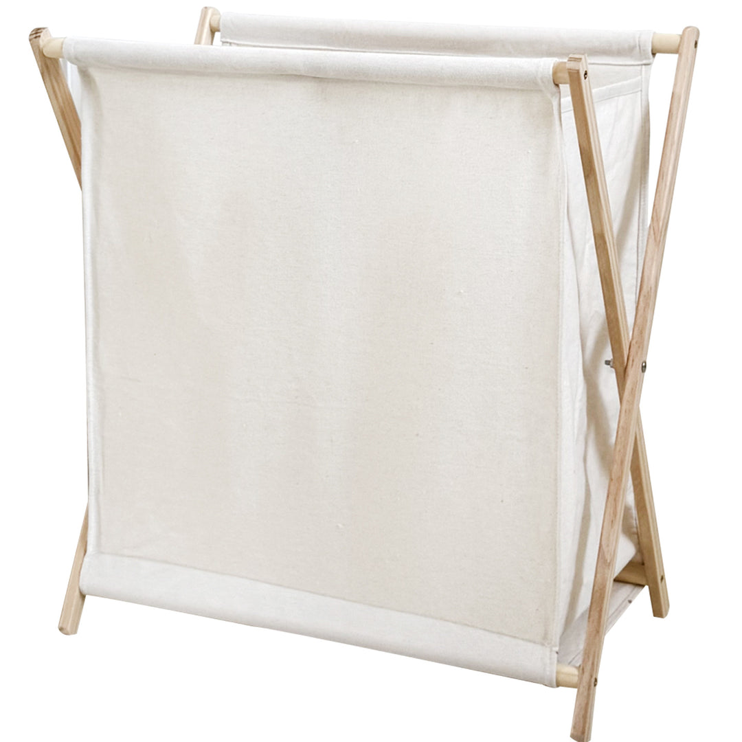 Modern laundry basket with folding frame Stornfield