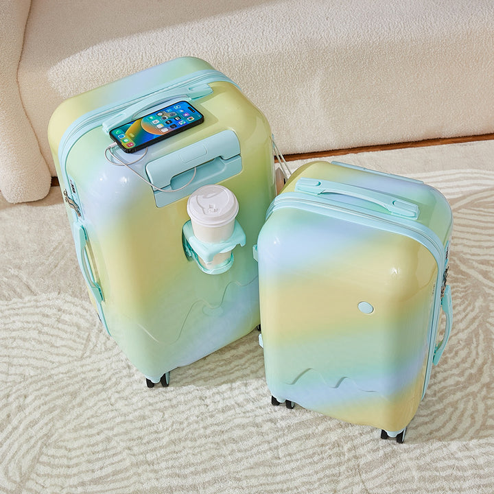 Unisex Compact Smart Hardshell Travel Suitcase Stornfield