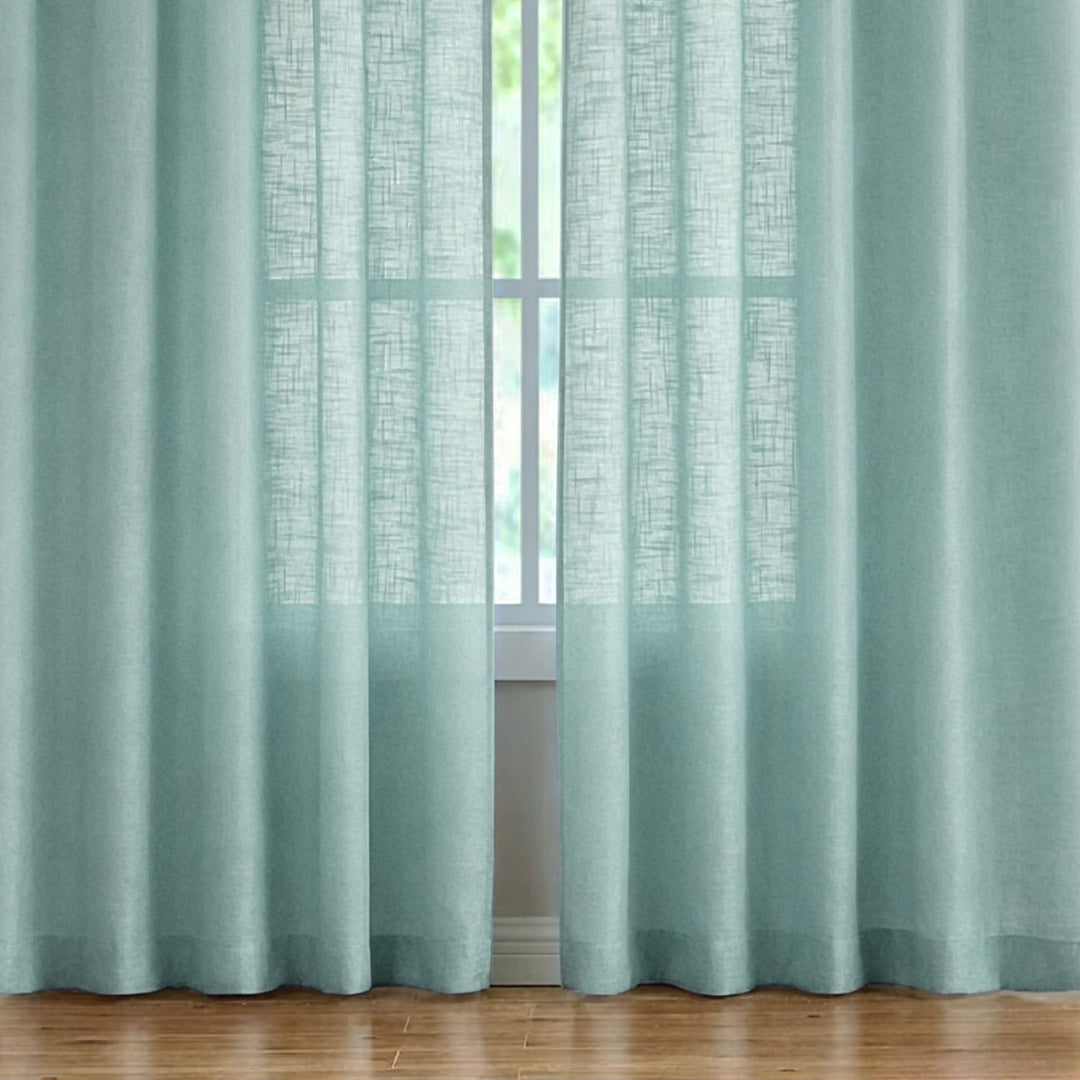 Sheer Linen Window Curtains Stornfield