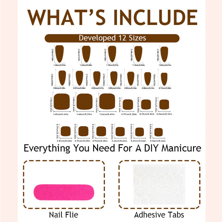 Glamorous artificial nails with unique design Stornfield