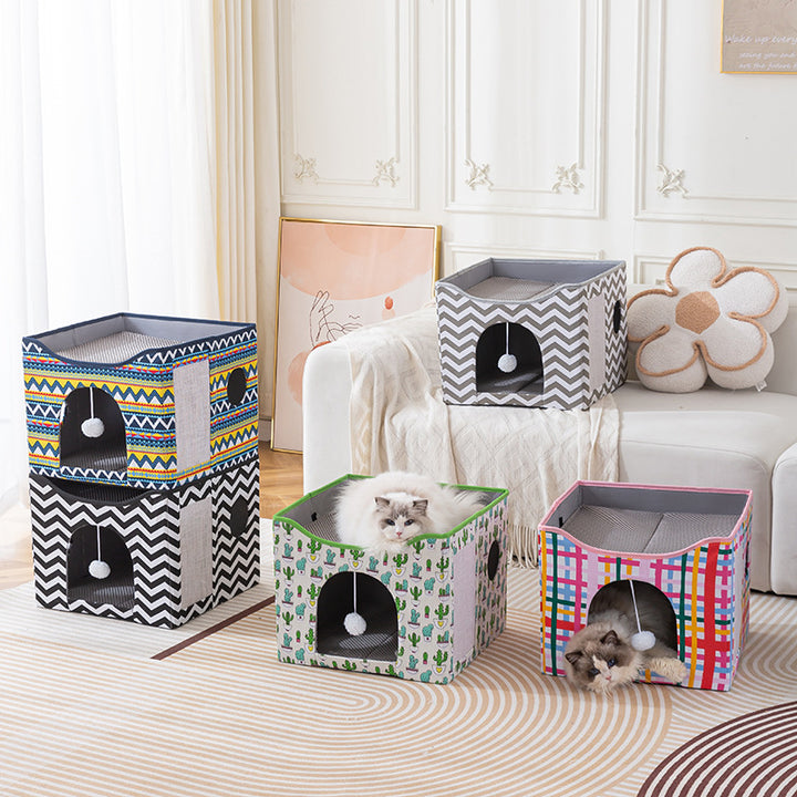 Interactive Cat Toy House Stornfield