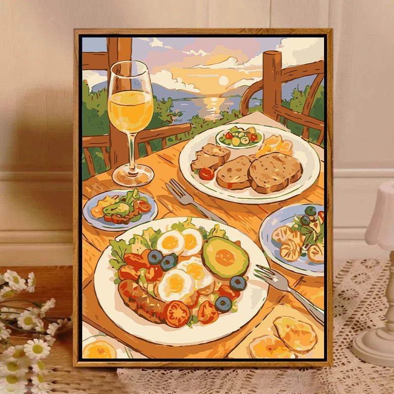 Gourmet Culinary Wall Art Print Stornfield