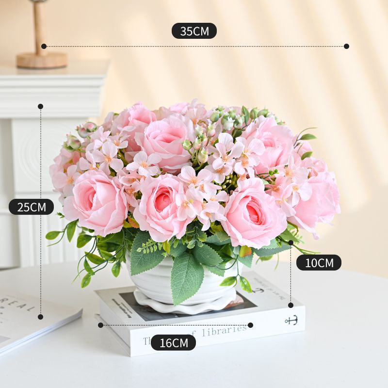 Lifelike Decorative Floral Centerpiece