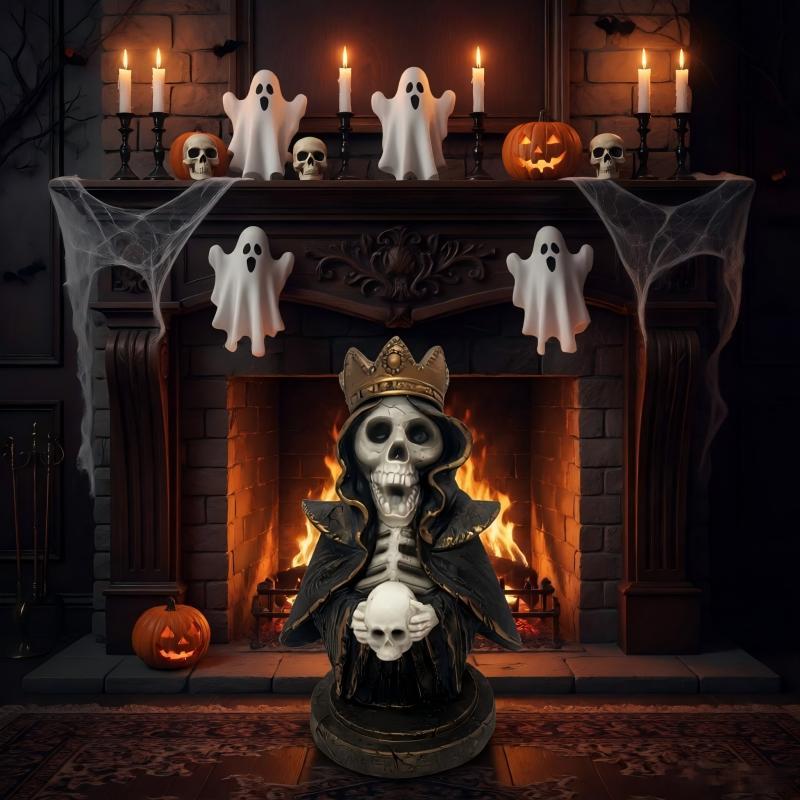 Decorative skull statue Stornfield