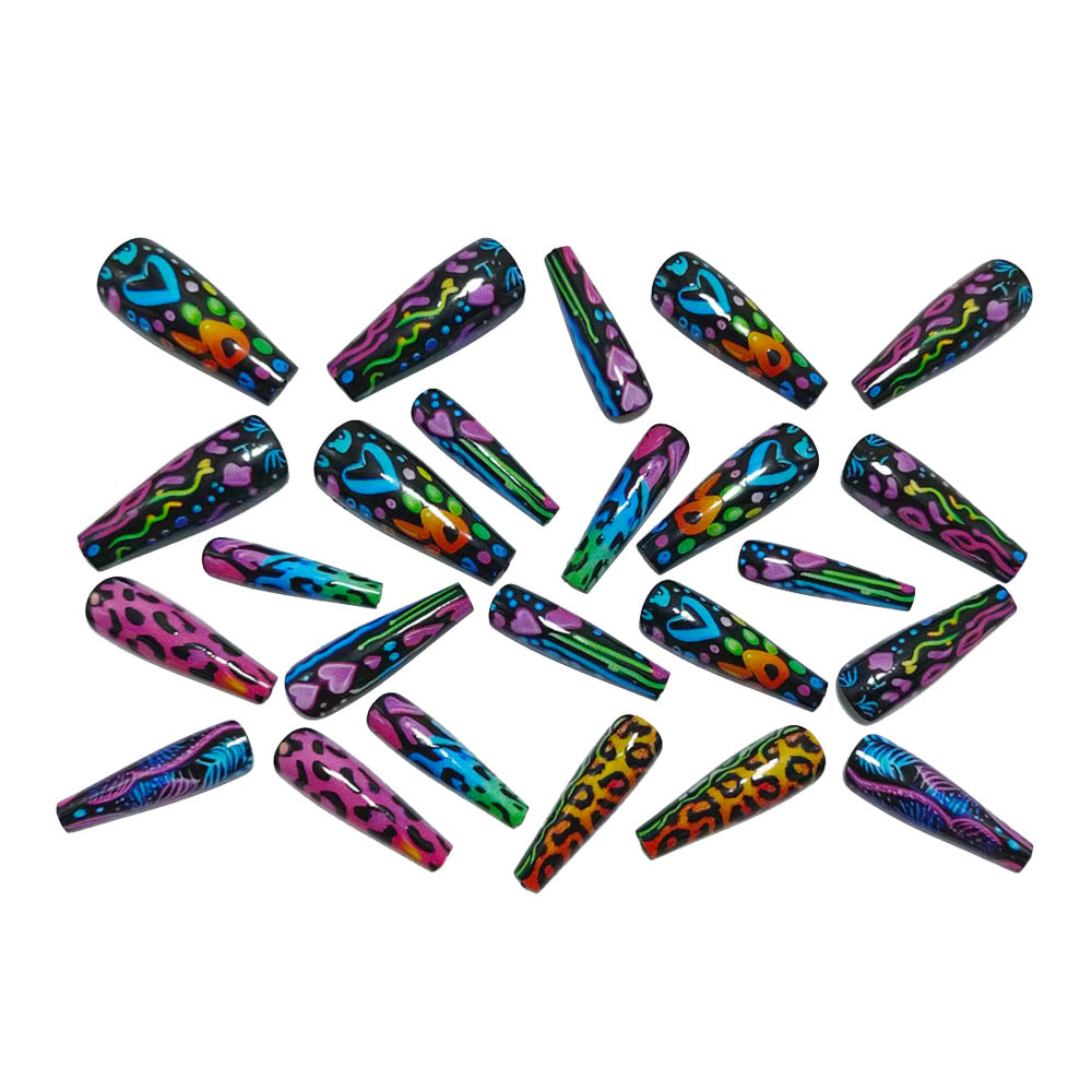 Trendy Neon Nail Art Stornfield