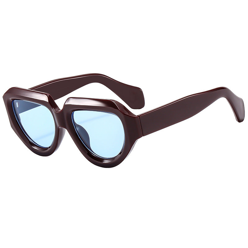 Women's Cat-Eye Sunglasses with Modern Transparent Frame and UV Protection Stornfield