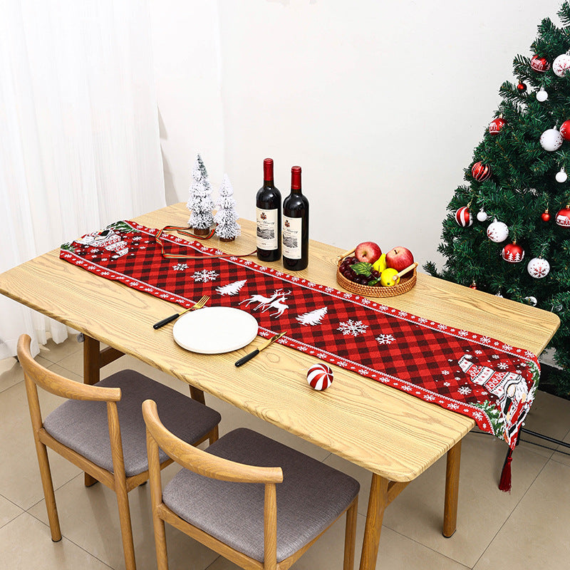 Festive tablecloth with Christmas motif Stornfield