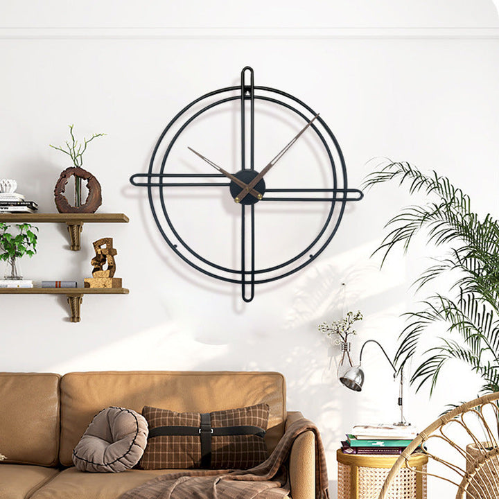 Stornfield | Large Nordic Decorative Wall Clock for Living Room 23 Inch