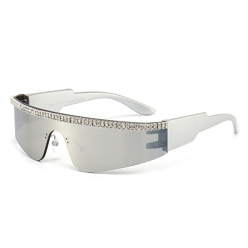 Women's Fashion Glamour Sunglasses with Rhinestone-Embellished Frame Stornfield