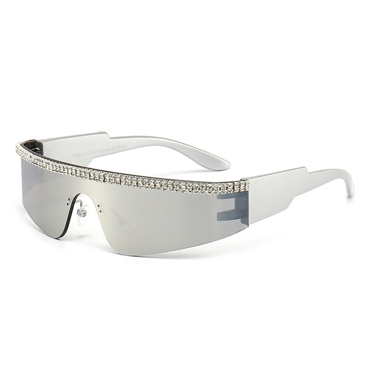 Women's Fashion Glamour Sunglasses with Rhinestone-Embellished Frame Stornfield