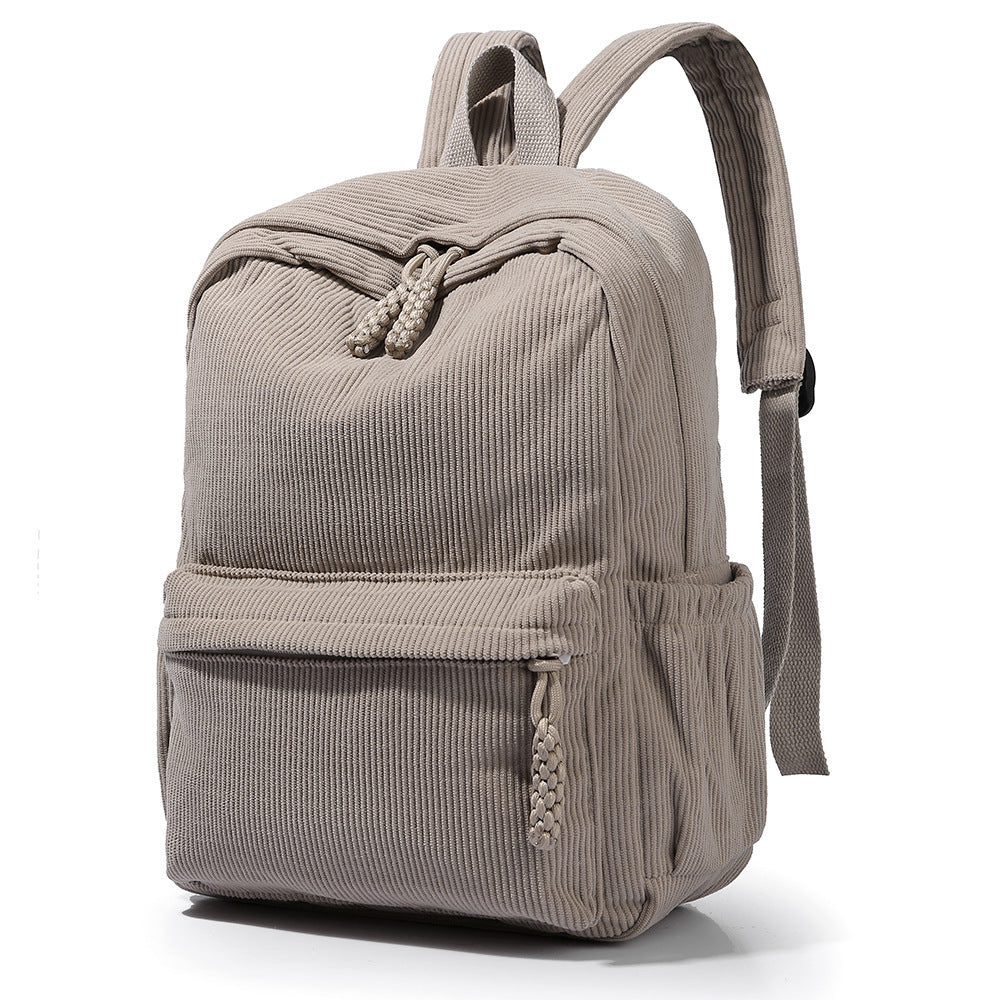 WoTextured Fabric Casual Backpack Stornfield