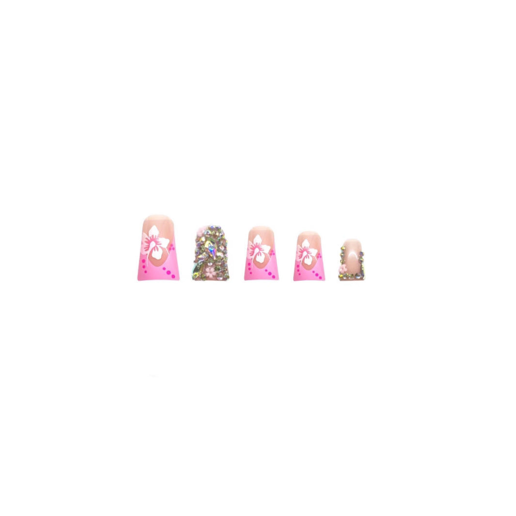 Premium Floral Nail Art Set Stornfield