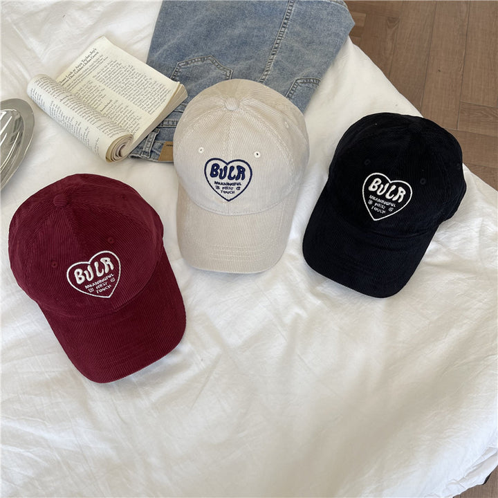 Women's Textured Corduroy Baseball Cap Stornfield