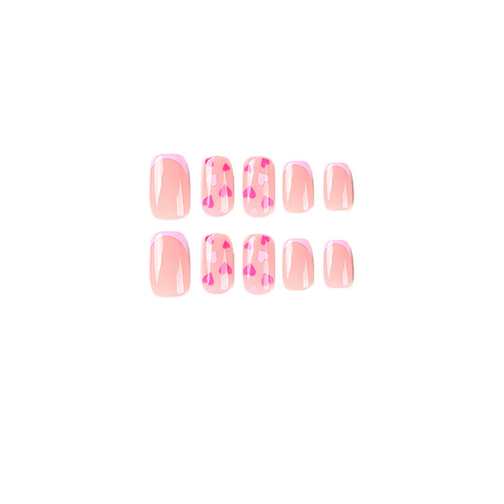 Elegant Nail Art with Heart Motifs Stornfield