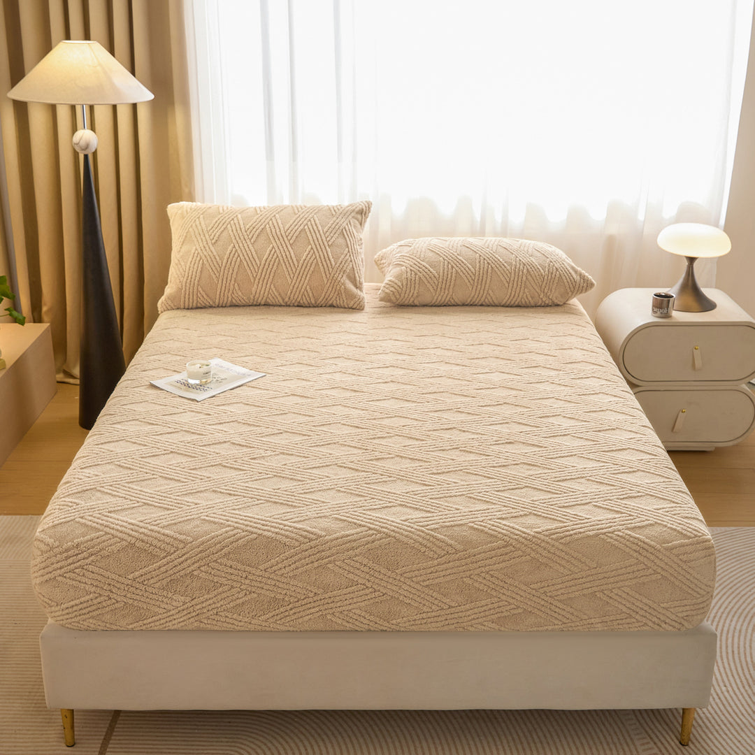Plush Textured Bedspread