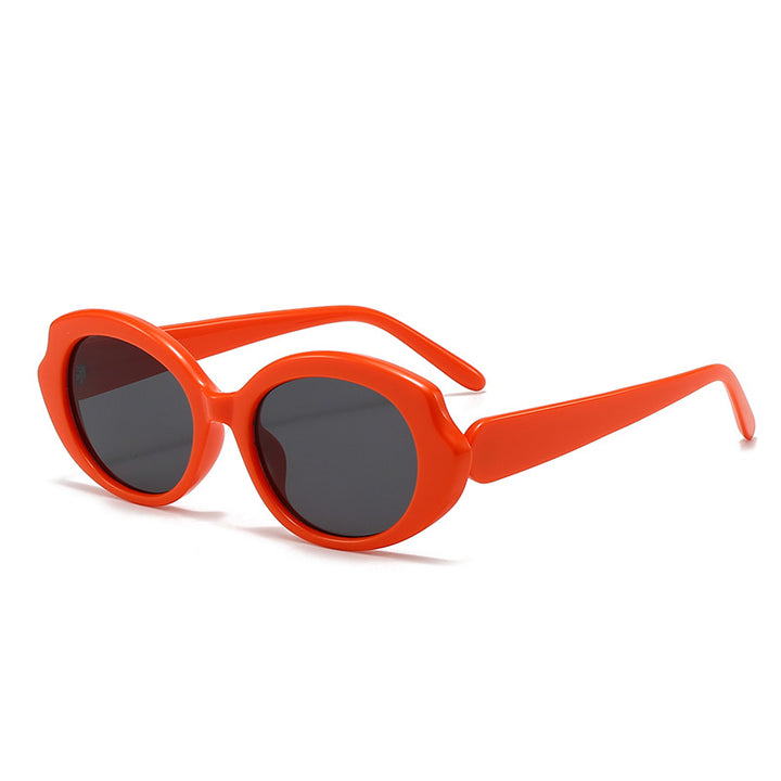 Women's fashionable round designer sunglasses Stornfield