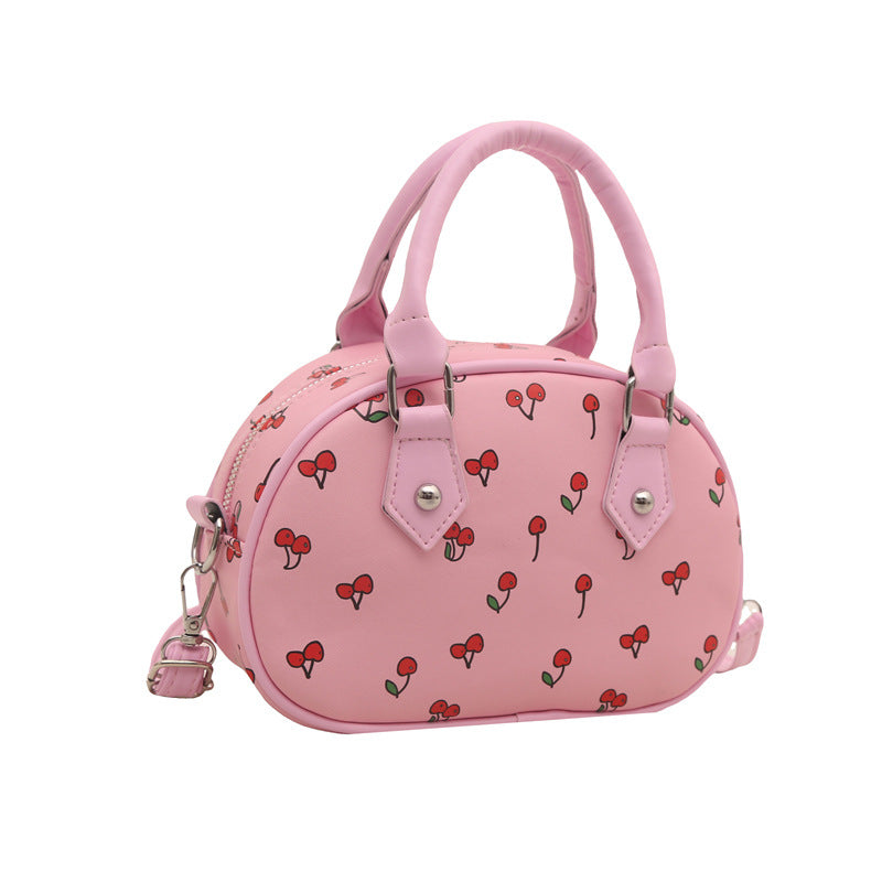 Playful Cherry Print Handbag Stornfield