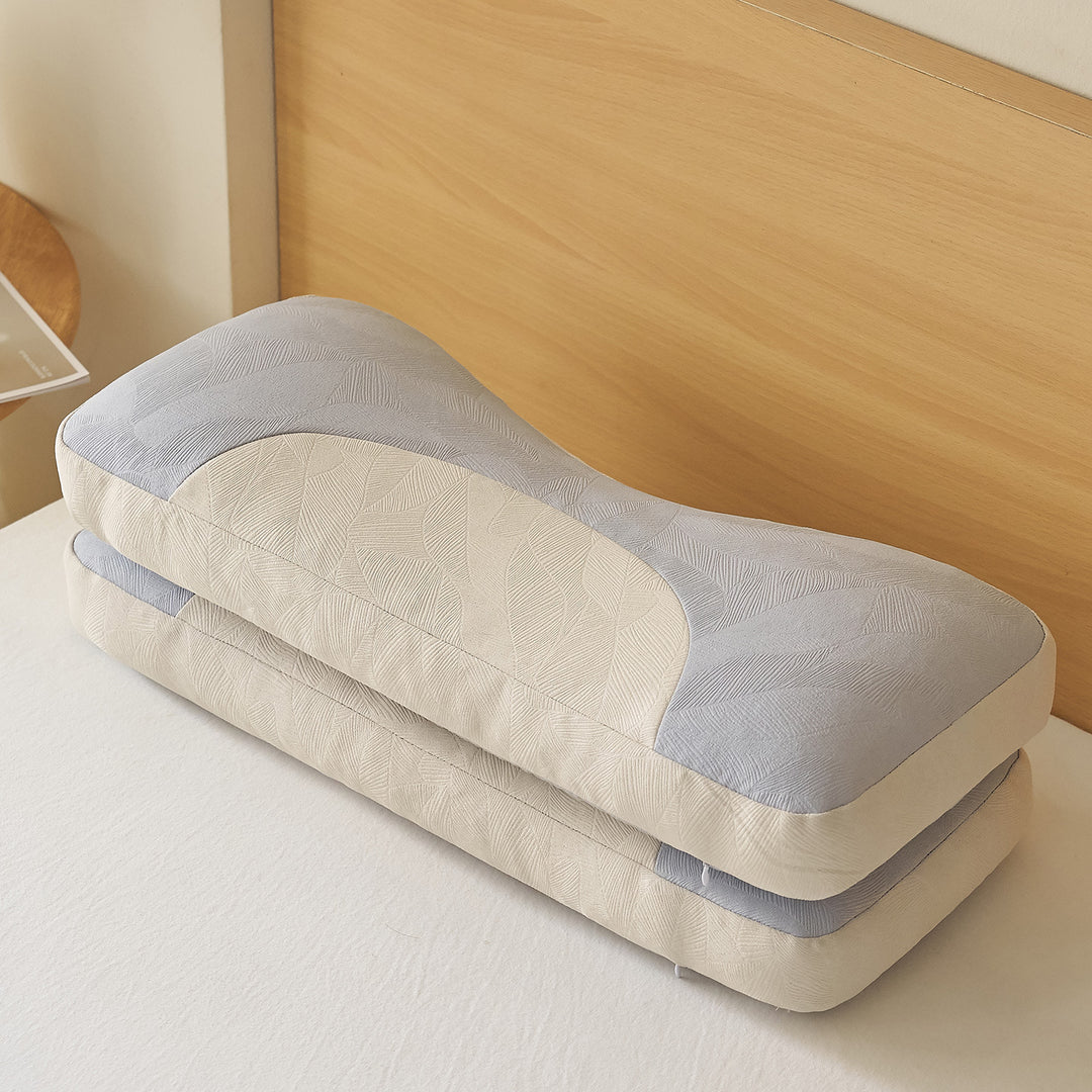 Ergonomic neck roll pillow with innovative pressure relief Stornfield
