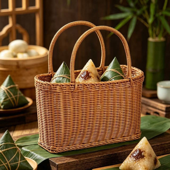 Handcrafted Woven Storage Basket Stornfield