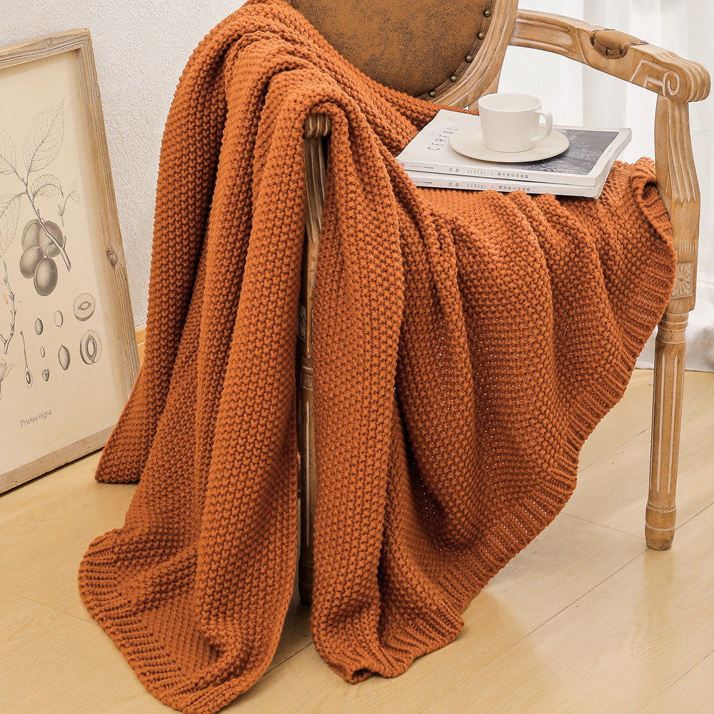 Ladies cozy knit blanket Stornfield