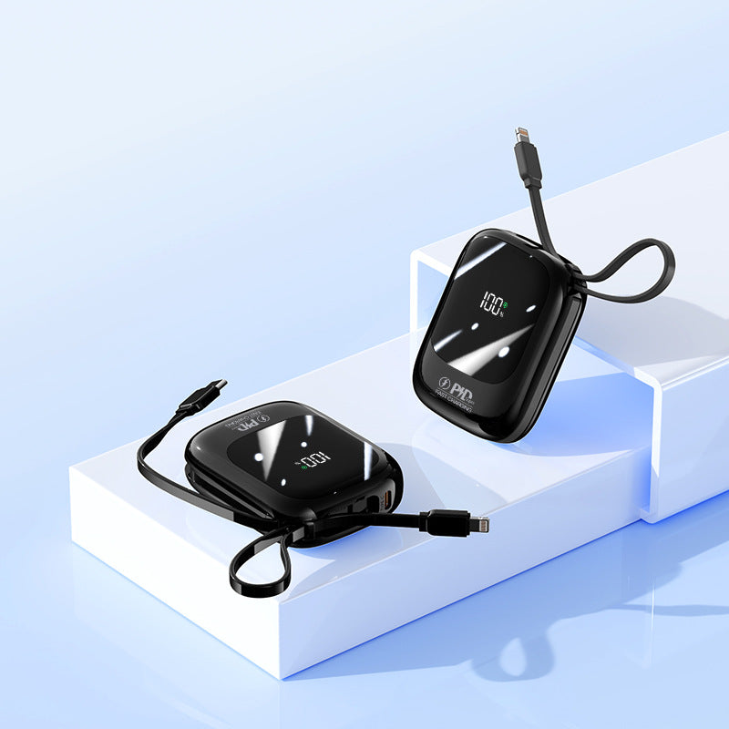 Portable power bank with intelligent charging display and innovative fast charging Stornfield