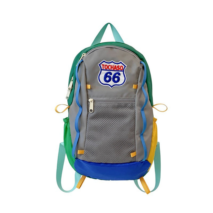 Colorful Patchwork Backpack Stornfield