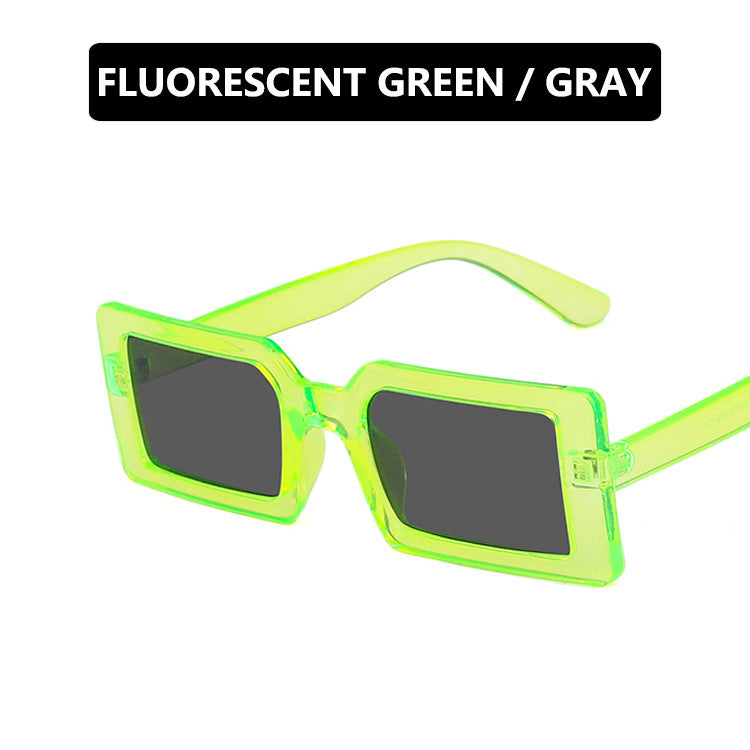 Women's square sunglasses with modern, wide frame and protective UV filter Stornfield
