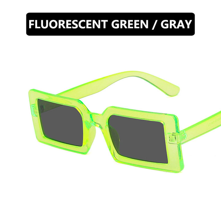 Women's square sunglasses with modern, wide frame and protective UV filter Stornfield