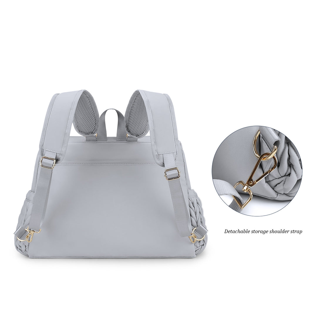 Fashionable backpack with braided design Stornfield