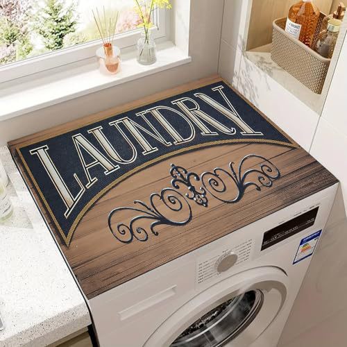 Decorative Wash Machine Cover