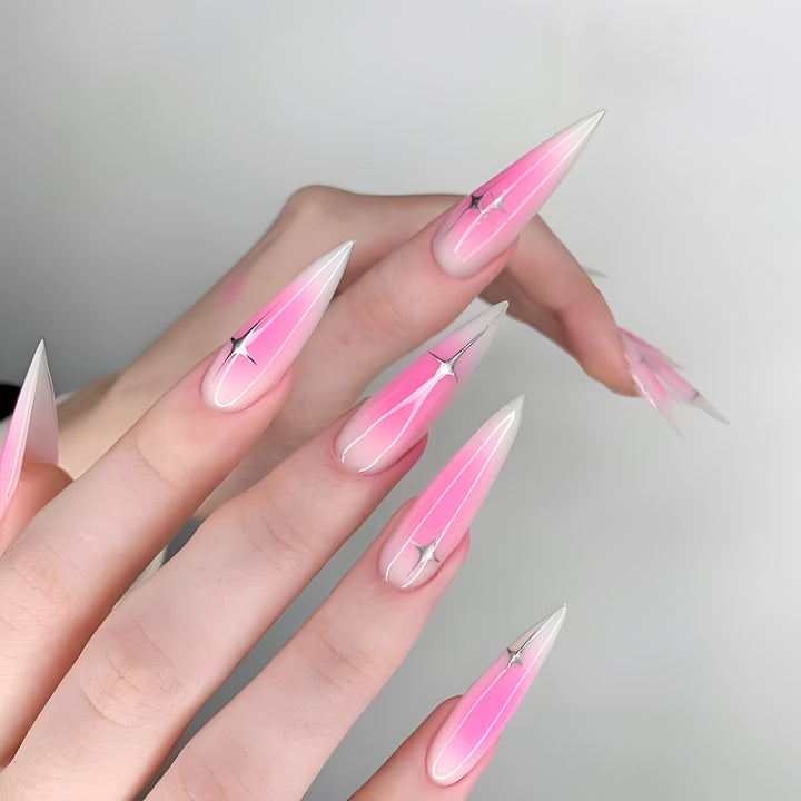 Elegant Stiletto Nail Art Stornfield