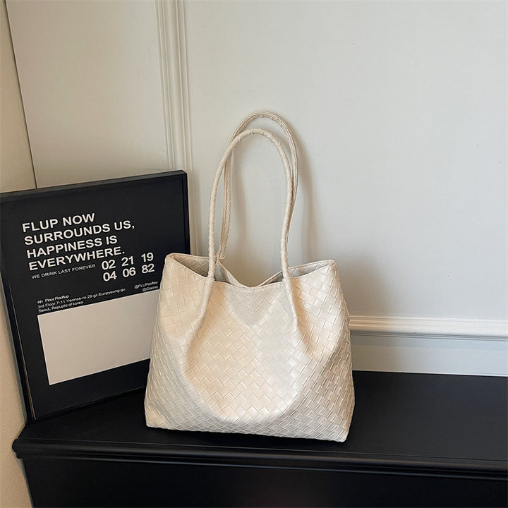 Woven Leather Tote Bag  1790300349