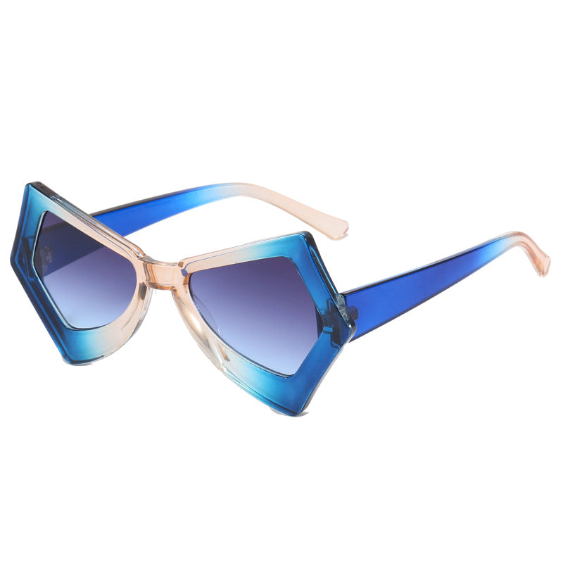 Women's polygonal sunglasses in extravagant design Stornfield