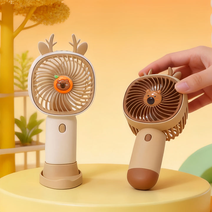 Women Portable Mini-Fan with Cute Design Stornfield