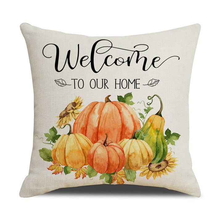 Women's pillowcase with autumn pumpkin design Stornfield