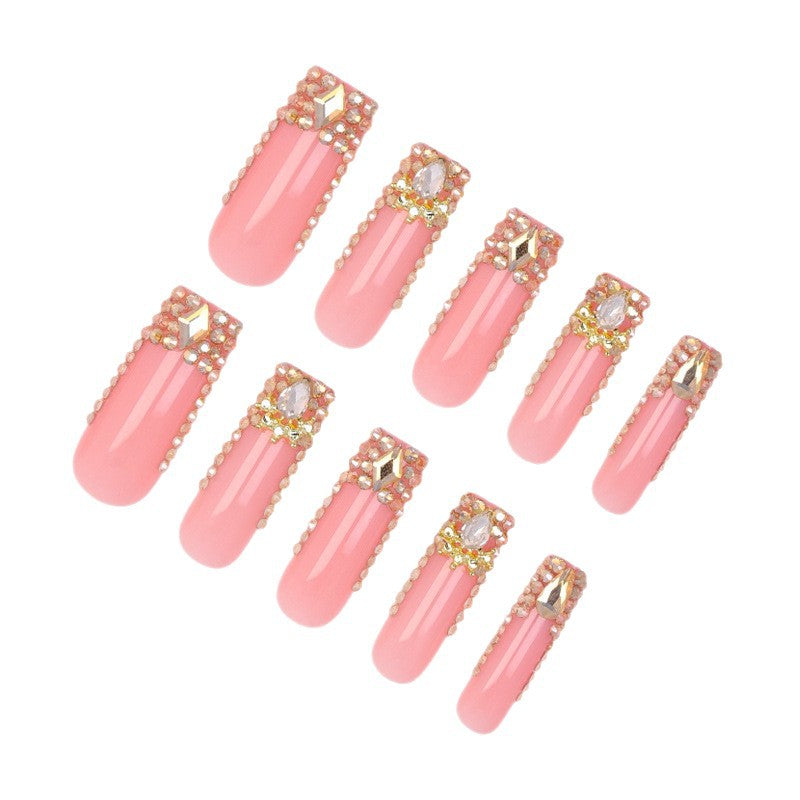 Nail art set with glamorous rhinestone accents Stornfield