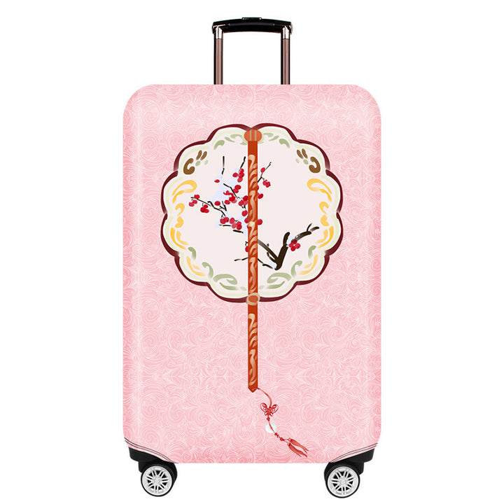 Women's hardshell travel suitcase with floral design Stornfield