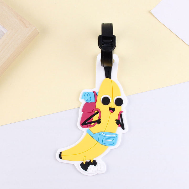 Fun Banana Character Luggage Tag Stornfield