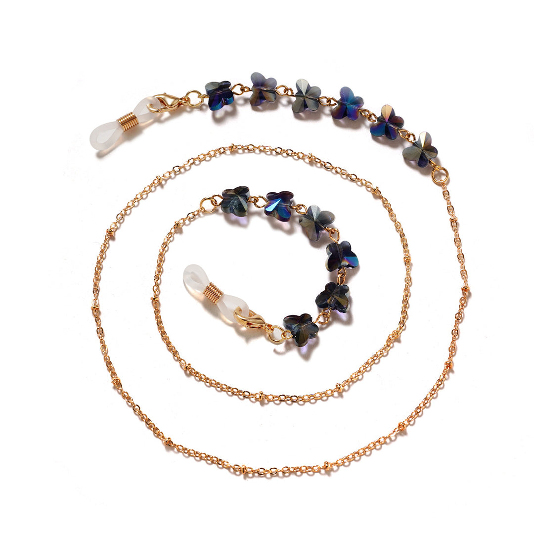 Floral Embellished Eyewear Chain Stornfield