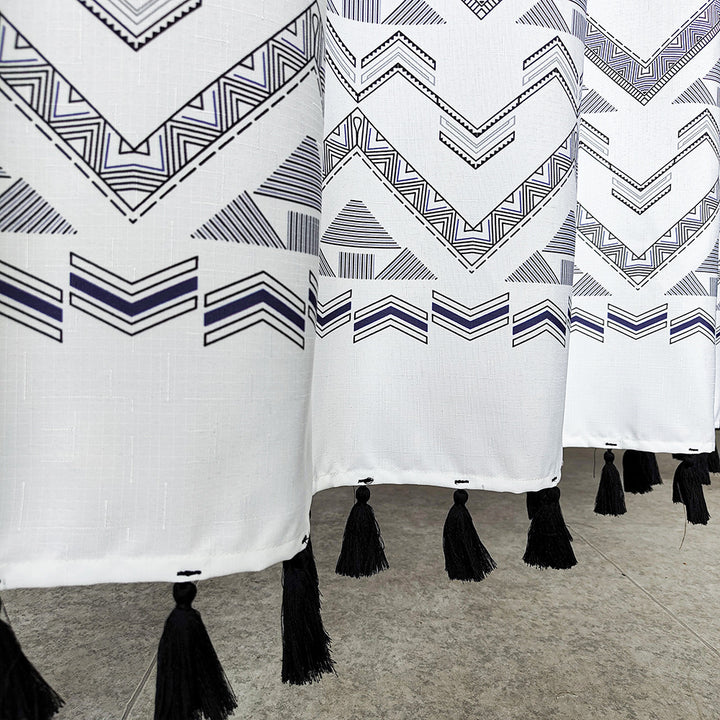 Ethnic Patterned Shower Curtain Stornfield