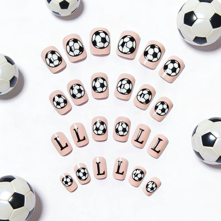 Creative Nail Art with Football Motif Stornfield