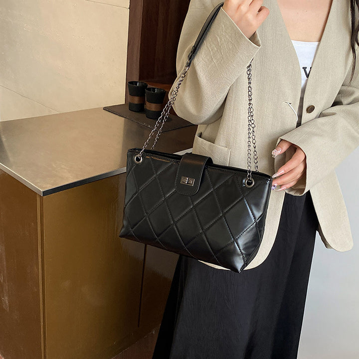 Quilted Elegant Satchel Handbag Stornfield