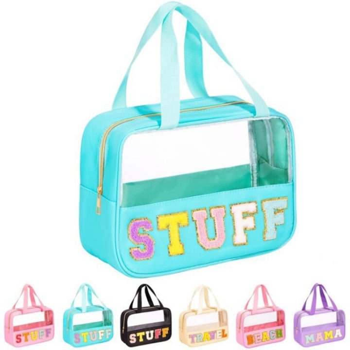 Cosmetic Organizer Bag with Clear Viewing Window Stornfield