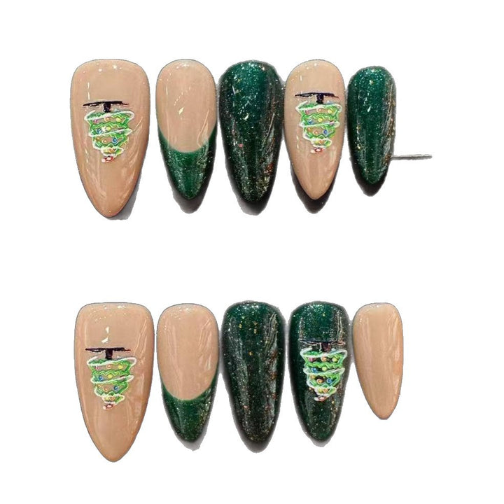 Handmade Seasonal Press-On Nail Set