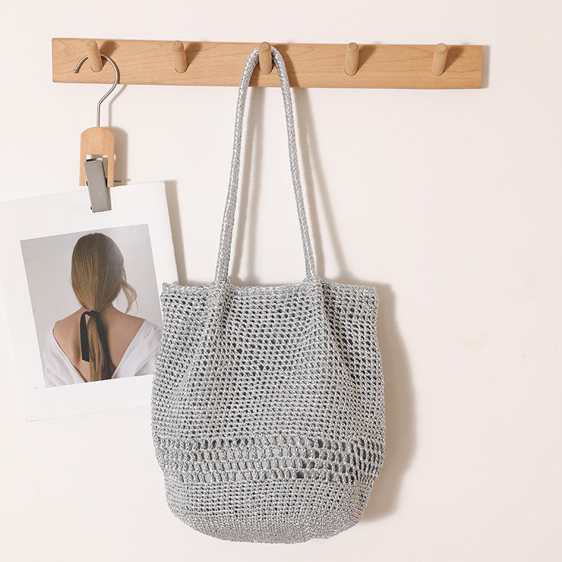 Lightweight and Breathable Macrame Tote Bag Stornfield