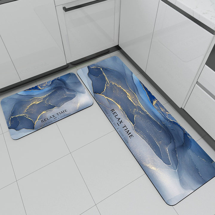 Stylish Non-Slip Kitchen Mat Set